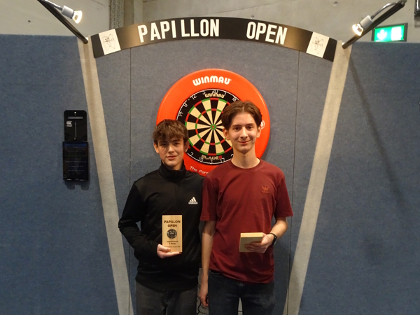 Papillon Open 2026 - Finale Jugend: Leo Wenger und Diego di Stefano (Sieger)